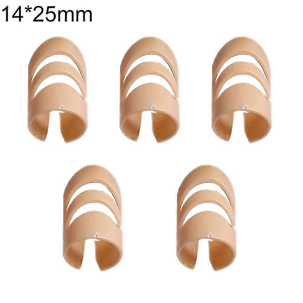 5ks Kytara Ukulele Plast Palec Prst Nehet Konečky Prstů Trsátka Chrániče Set