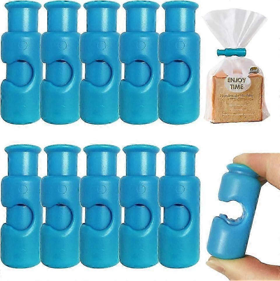 ExquisiteBag Clips, Snack Brød Forsegling Klips, Klem og lås Brødpose Klips for matoppbevaring, Enkel å bruke Brødpose Klips