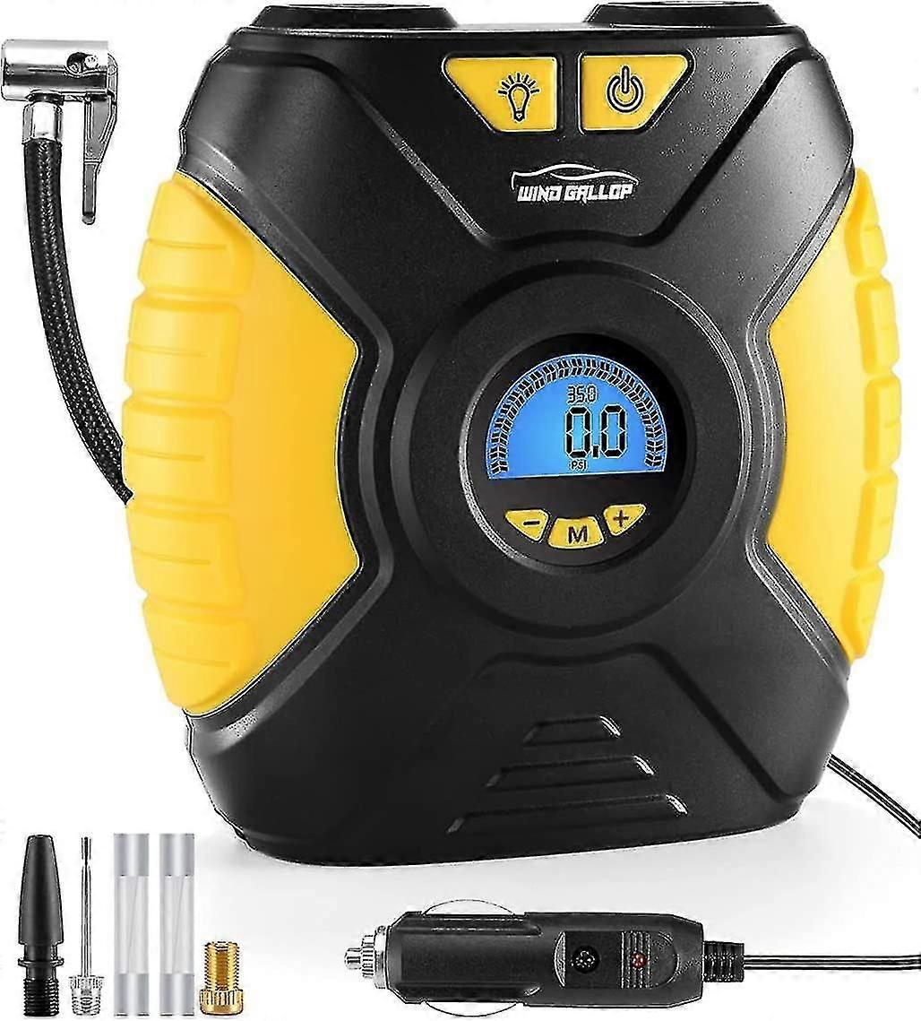 Digitaler Autoreifen-Inflator, Druckluftwerkzeug, tragbarer Luftkompressor, Autoreifenpumpe, automatischer 12-V-Elektroluftpumpenreifen
