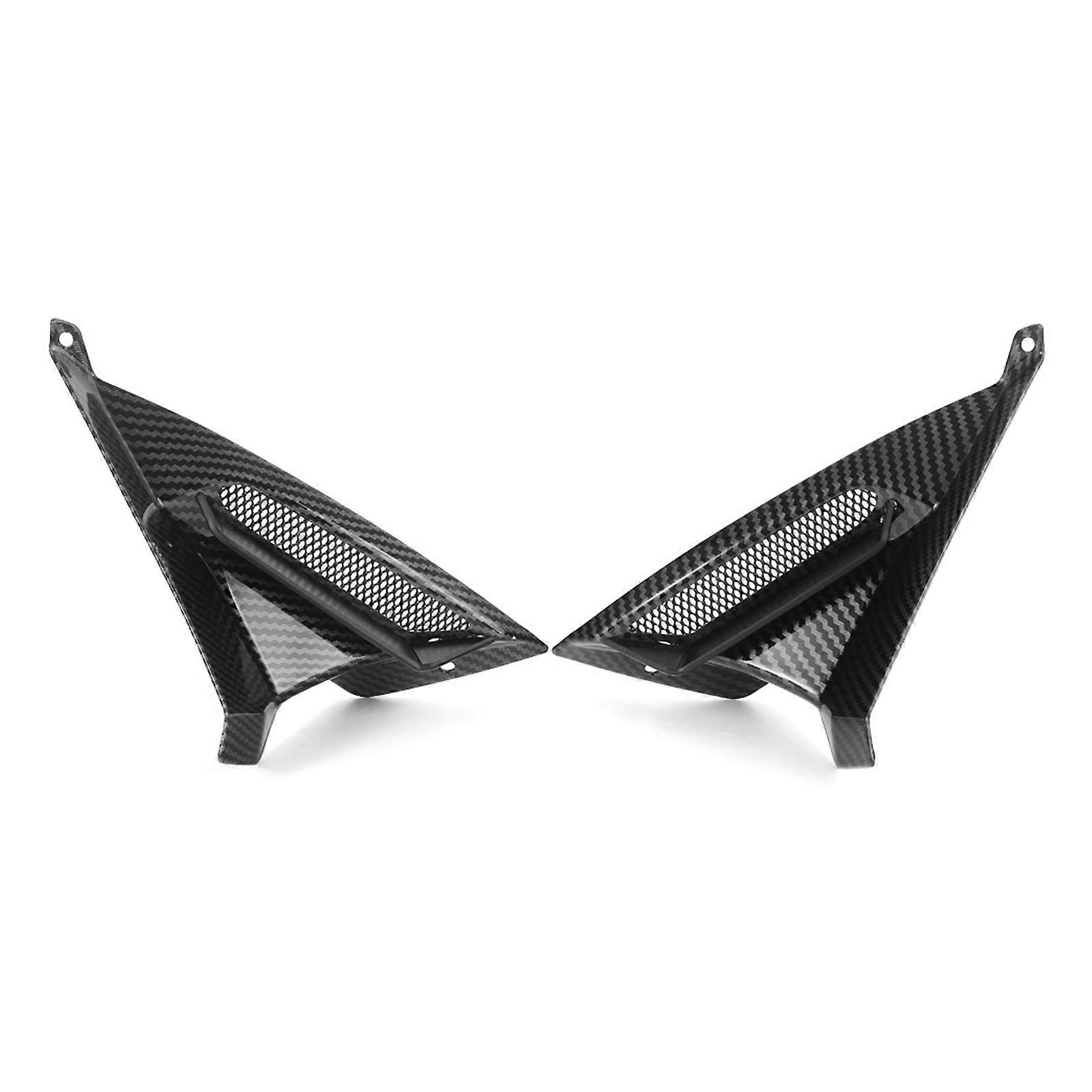 Epoxy Grille Motorcycle Front Air Inlet Protector Grills Replacement Modified Accessory for 22-23 carbon fiber pattern