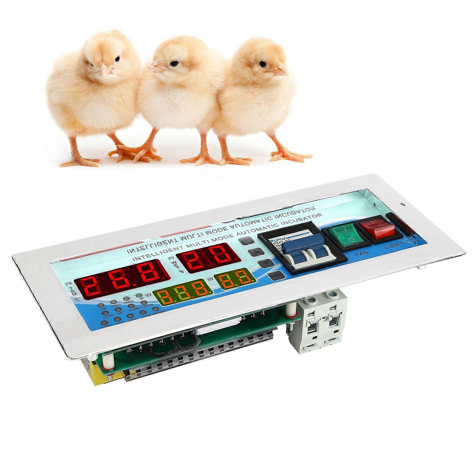 Automatischer Eier-Inkubator-Controller Digitale Temperatur Luftfeuchtigkeit 180-240V