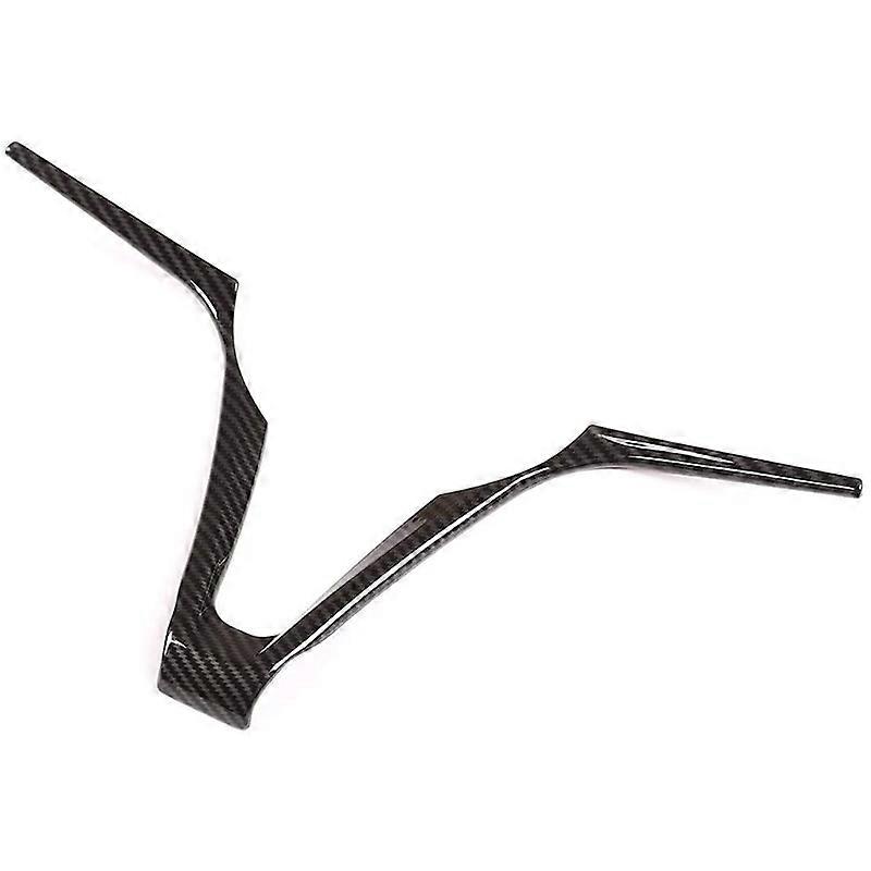 Look Steering Wheel V-Shaped Frame Trim Carbon fiber pattern