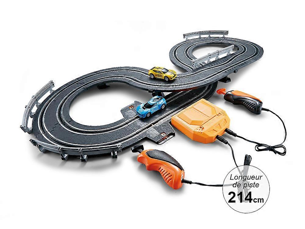 214 cm racecircuit - Challenge-model, Zwart