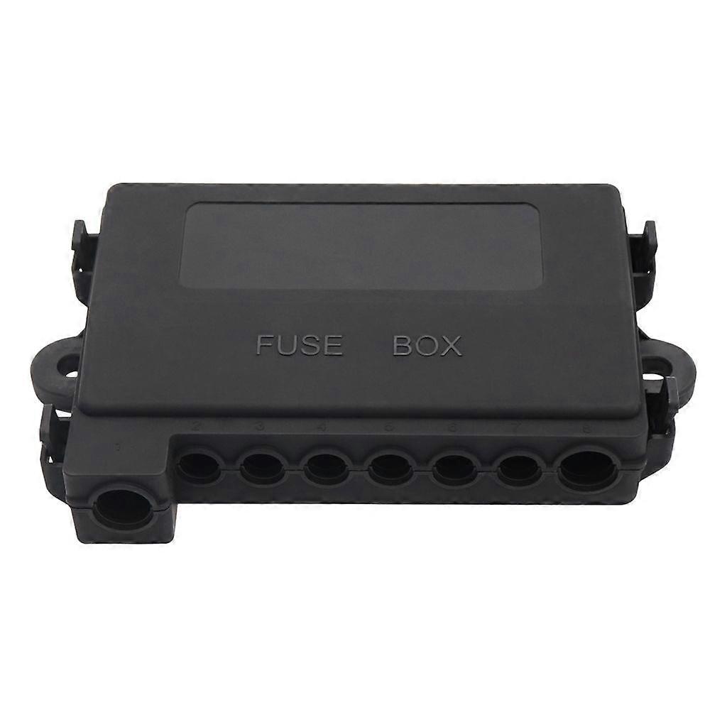 7-way Fuses Box Block DC70V Device Assembly Circuit Junction Box 15A250A