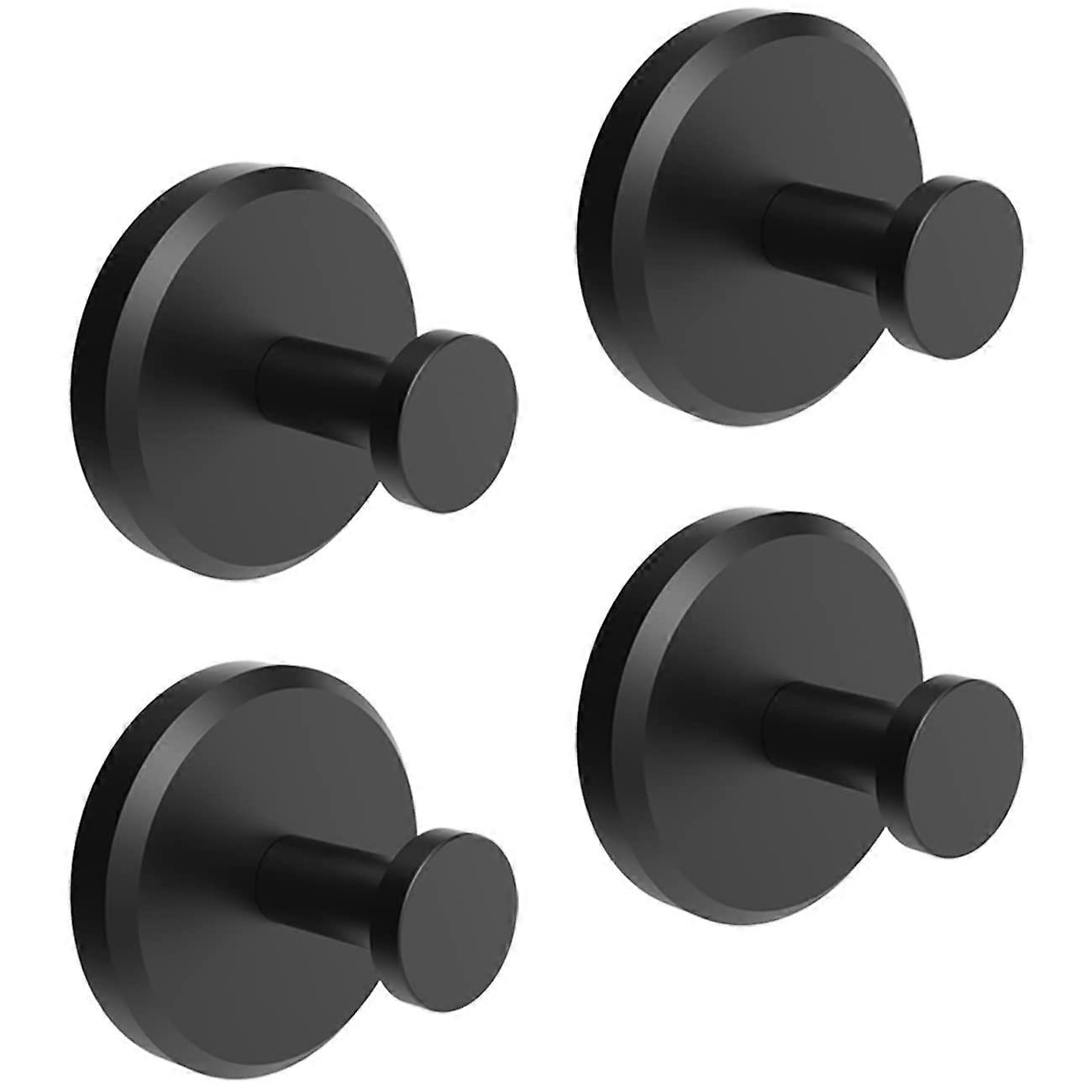 4 Pack Suction Cup Hooks & Rustproof for Shower Bathroom Use