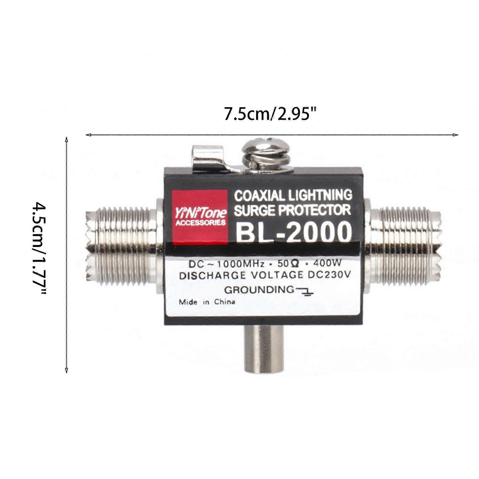 Coaxial Arrester LightningProtector for Protection for Transceivers, Receivers Superior Performance LightningArrester
