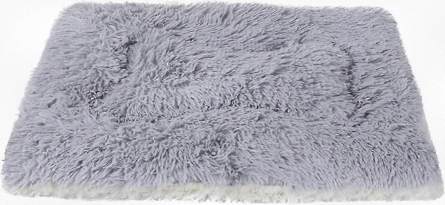 Soft Warm Pet Mat for Crate, Reversible Dog Cat Bed Blanket for Kennel