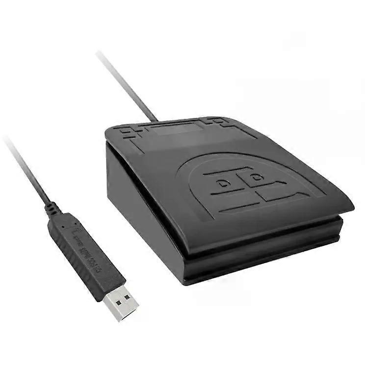 USB Foot Pedal Control Switch-FS2017 Mute Adapter for Computer by Mute