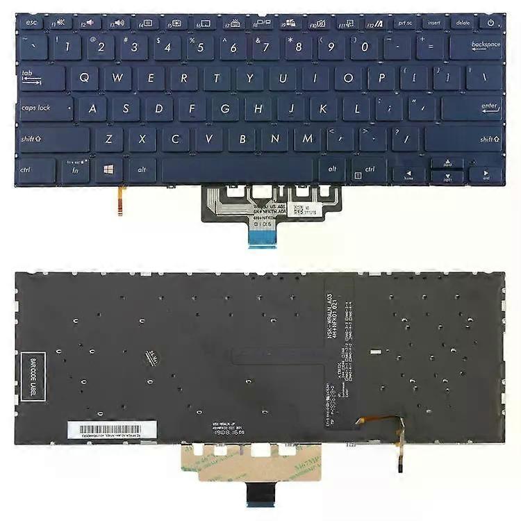 US Version Backlit Laptop Keyboard for Asus ZenBook 14 UX434 UX434F UX434FA UX434FL UX434FLC