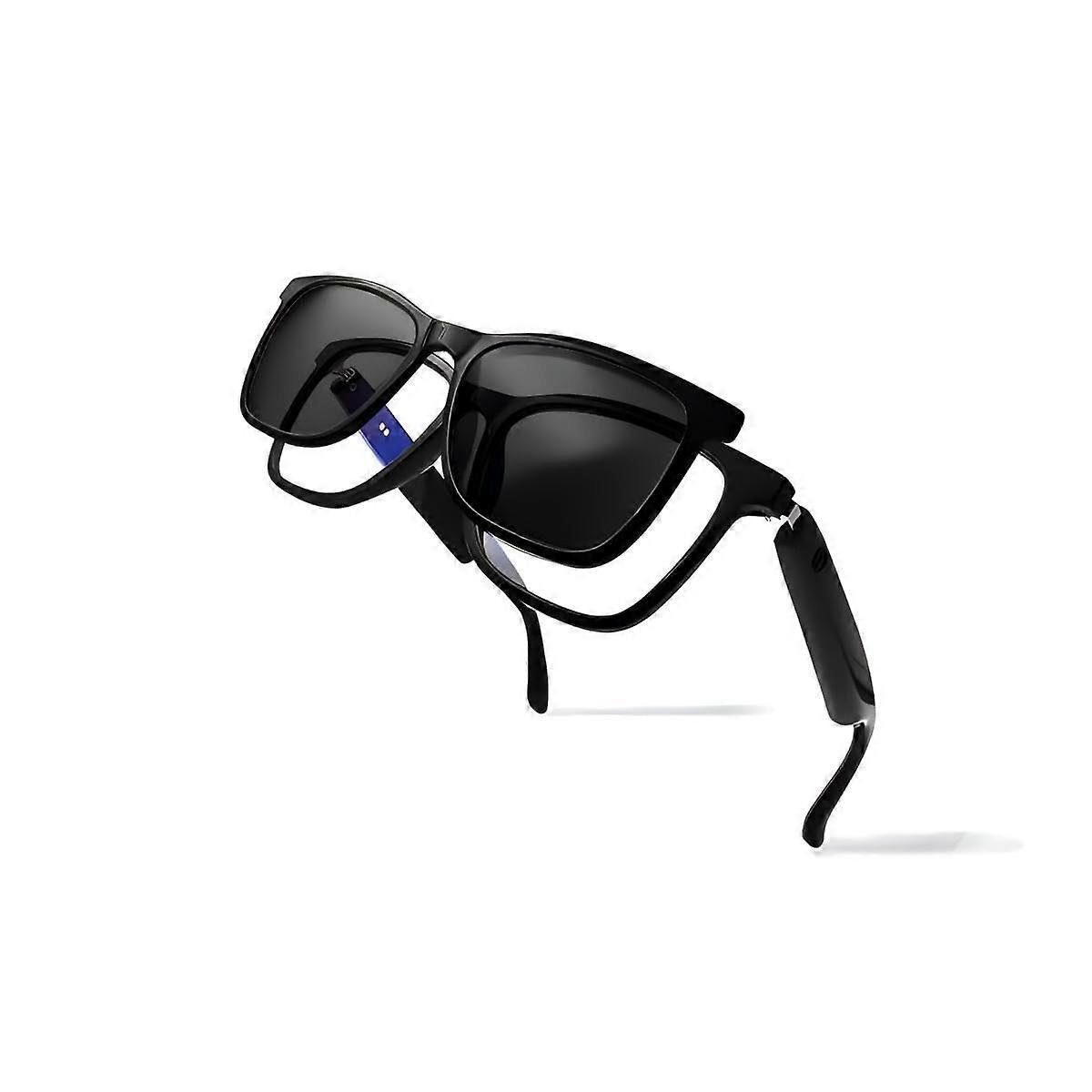 Bluetooth Smart Glasses with Blue Light Blocking for Daily Use