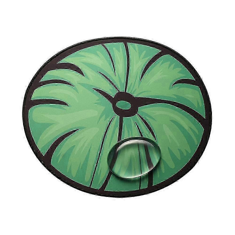 JiaWei Ergonomic Lotus Leaf Mouse Pad With Transparent Wrist Support , Mouse Pad With Wrist Rest,non-slip IOg