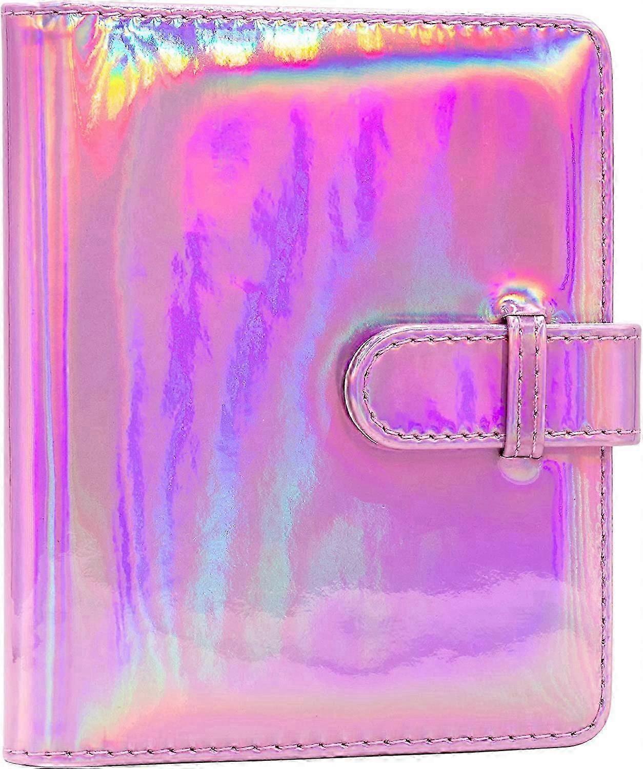 Ubiuo 64 כיסים מיני אלבום תמונות עבור Fujifilm Instax מיני מצלמה, Polaroid Snap, Z2300, מצלמות מיידיות חברתיות מדפסת מיידית Zip (ורוד קסם