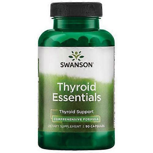 Swanson Vitamins Thyroid Essentials Comprehensive Formula, 90 caps