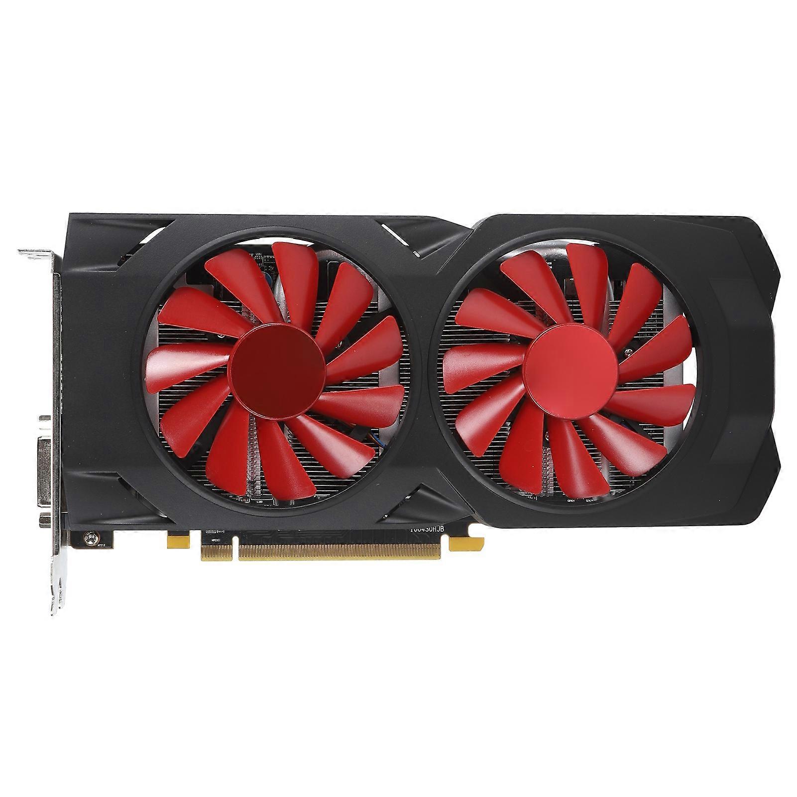 Gaming RX580 8GB GDDR5 256bit 1286MHz 7000MHz DisplayPort HD Dual Cooling Fan 8Pin Desktop Graphics Card