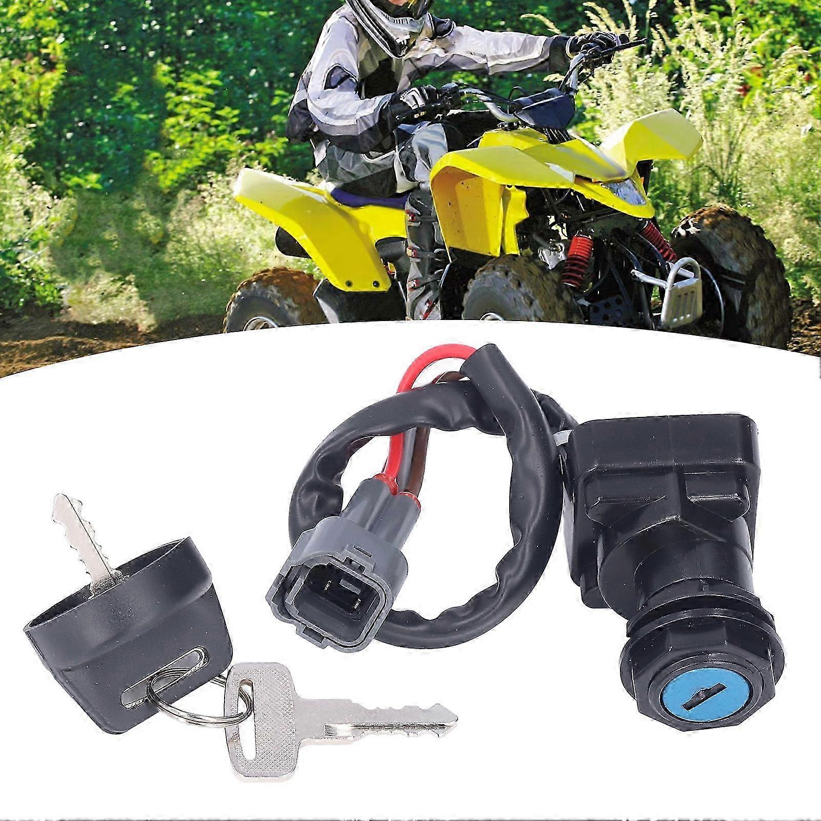 Arctic Cat ATV 650 V2 4X4 イグニッションキースイッチ - 耐久性に優れた金属製代替品