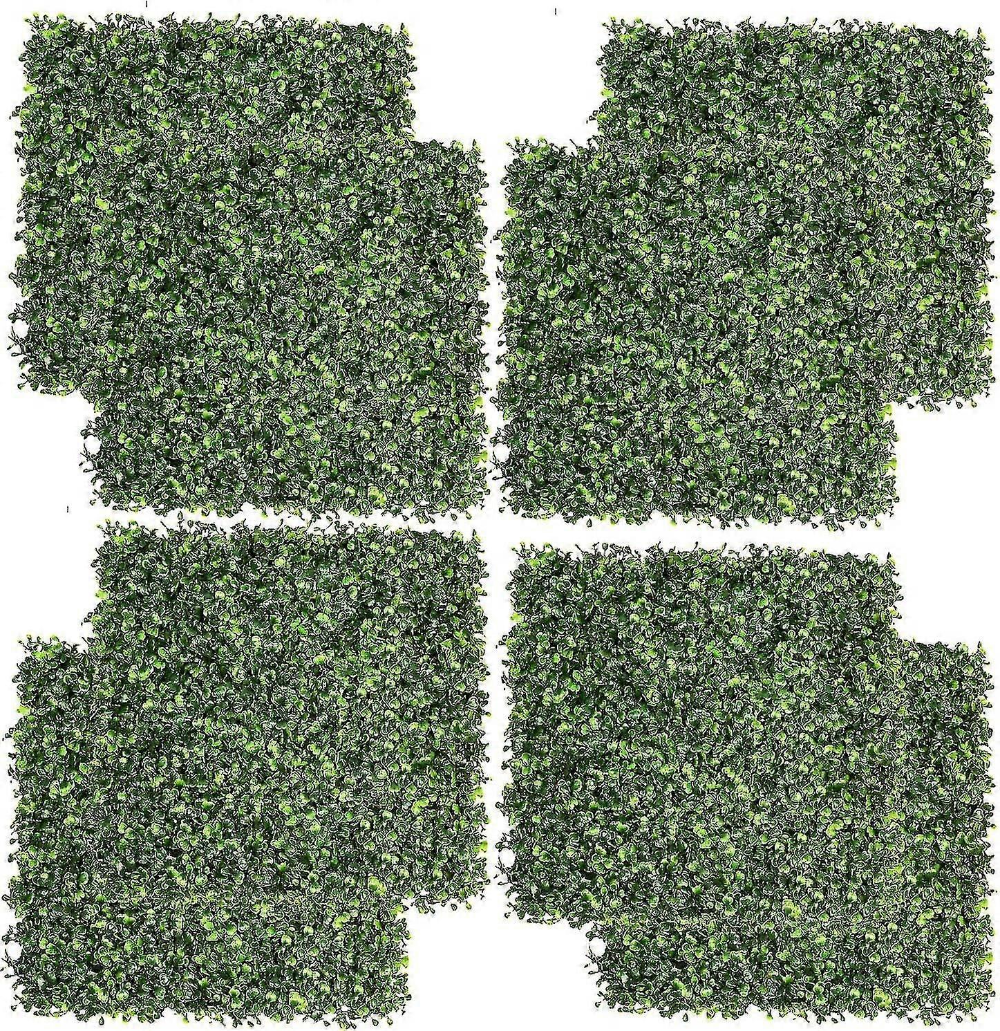 8pcs Artificial Plant Wall Artificial Milanese Grass Panels