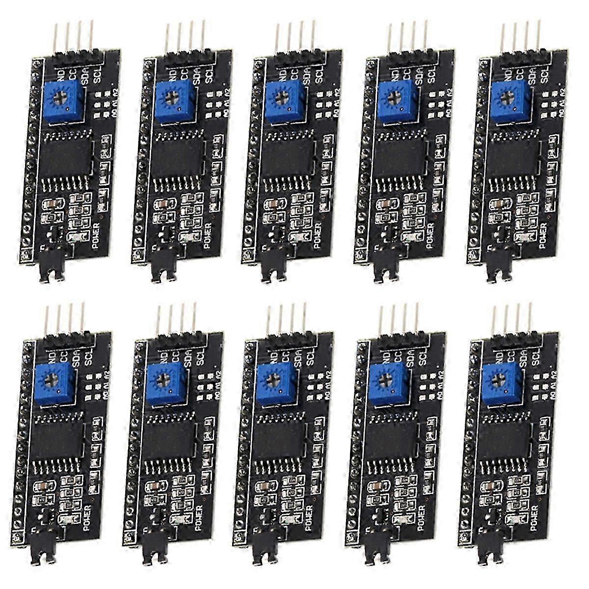 10PCS PCF8574 LCD Display Adapter Module IIC I2C LCD1602 2004