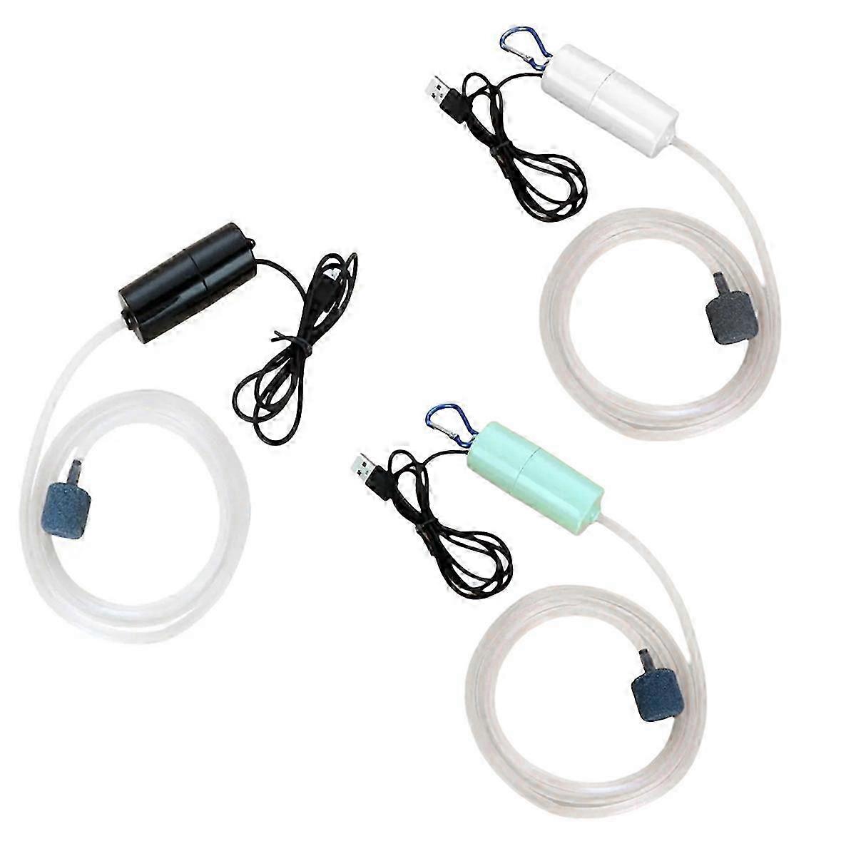 Aquarium Oxygen Pump, Fish Tank USB Silent Air Compressor
