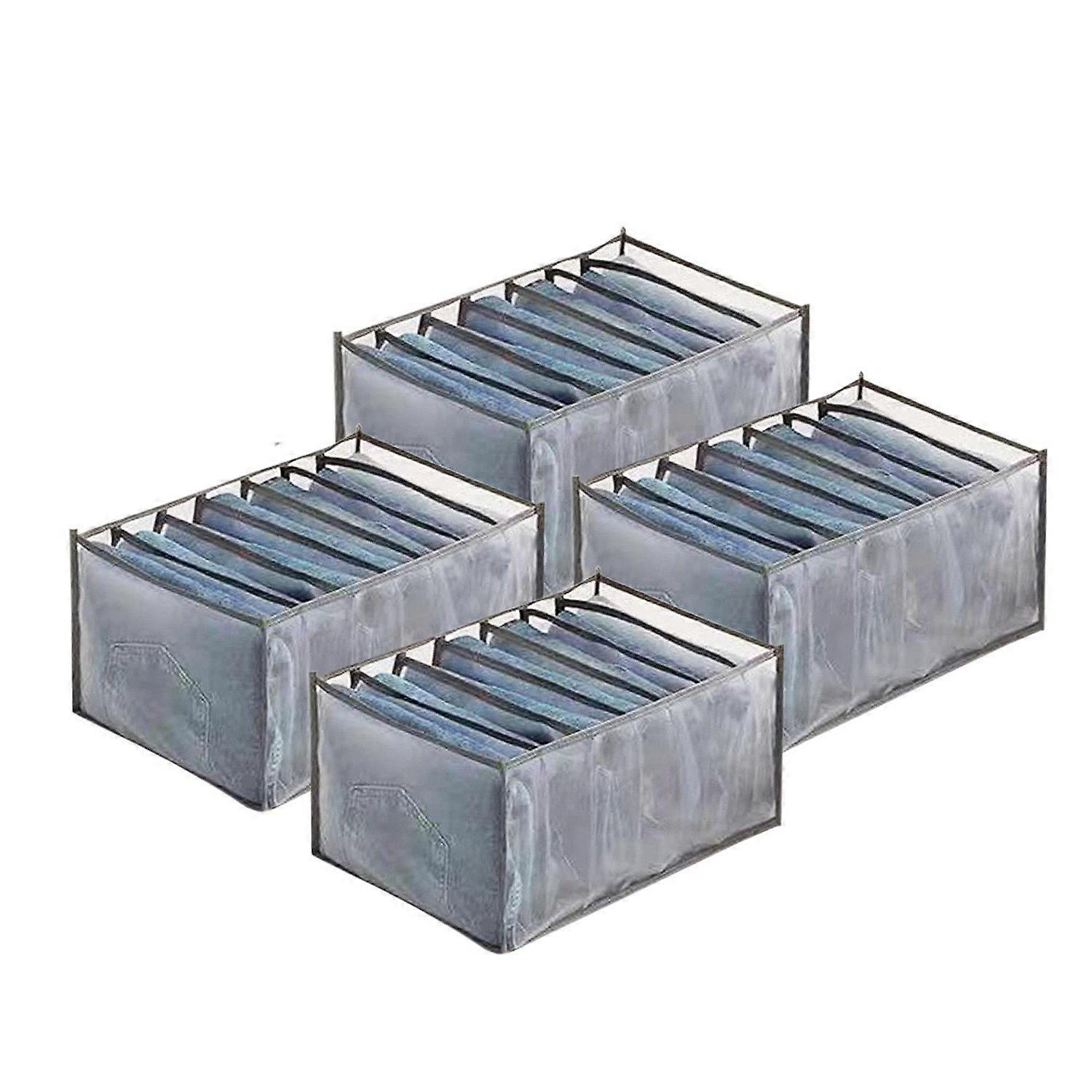 4-St storage boxes for clothes Foldable Organizer Space-Saving Design Home Essentials