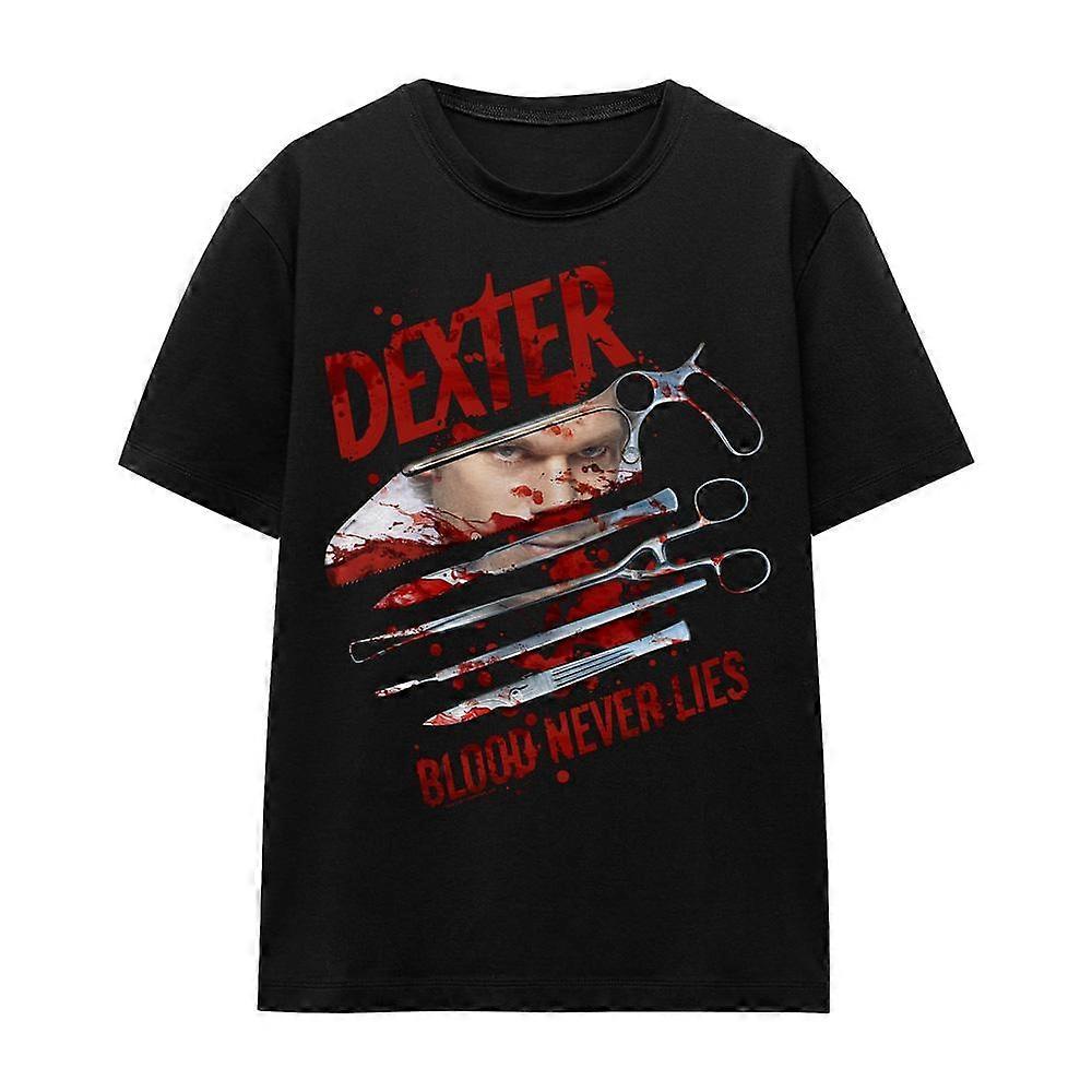T-Shrt Lcencé Dexter Blood Never Les | eBay