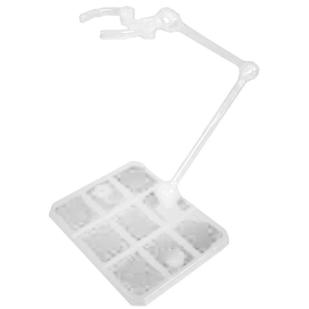 Adjustable Action Figure Stand with Holder Bracket for Collectible Model Display, Sturdy Base