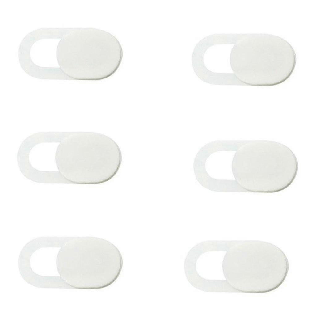 Portable Size, Webcam Cover Shutter Magnet Sliderwhite