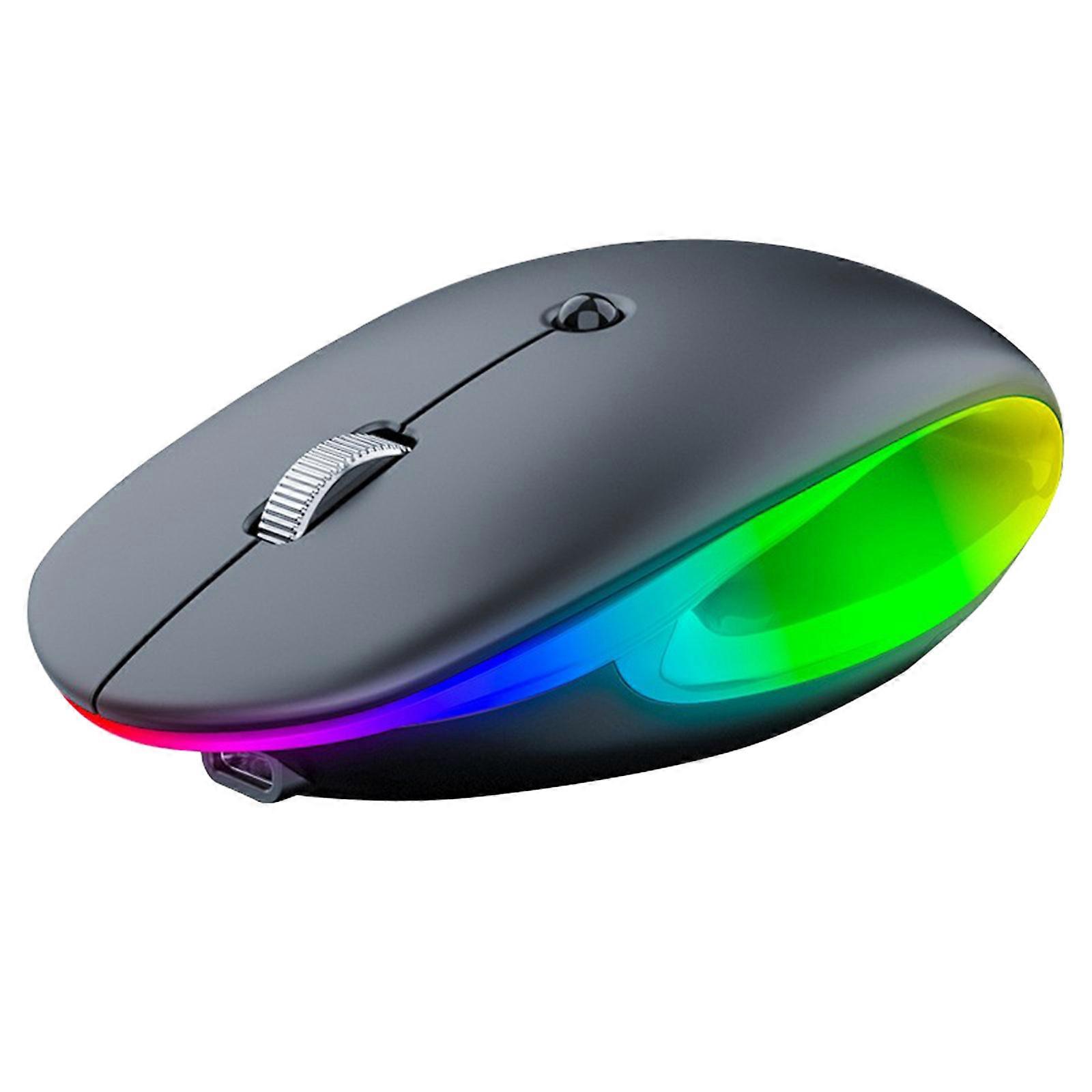 Wireless Bluetooth Mouse Unique Type-c Fast Charging Long Battery Life Colourful LED Light Adjustable DpI Adaptable To Wide Range Of Devices PUW1796