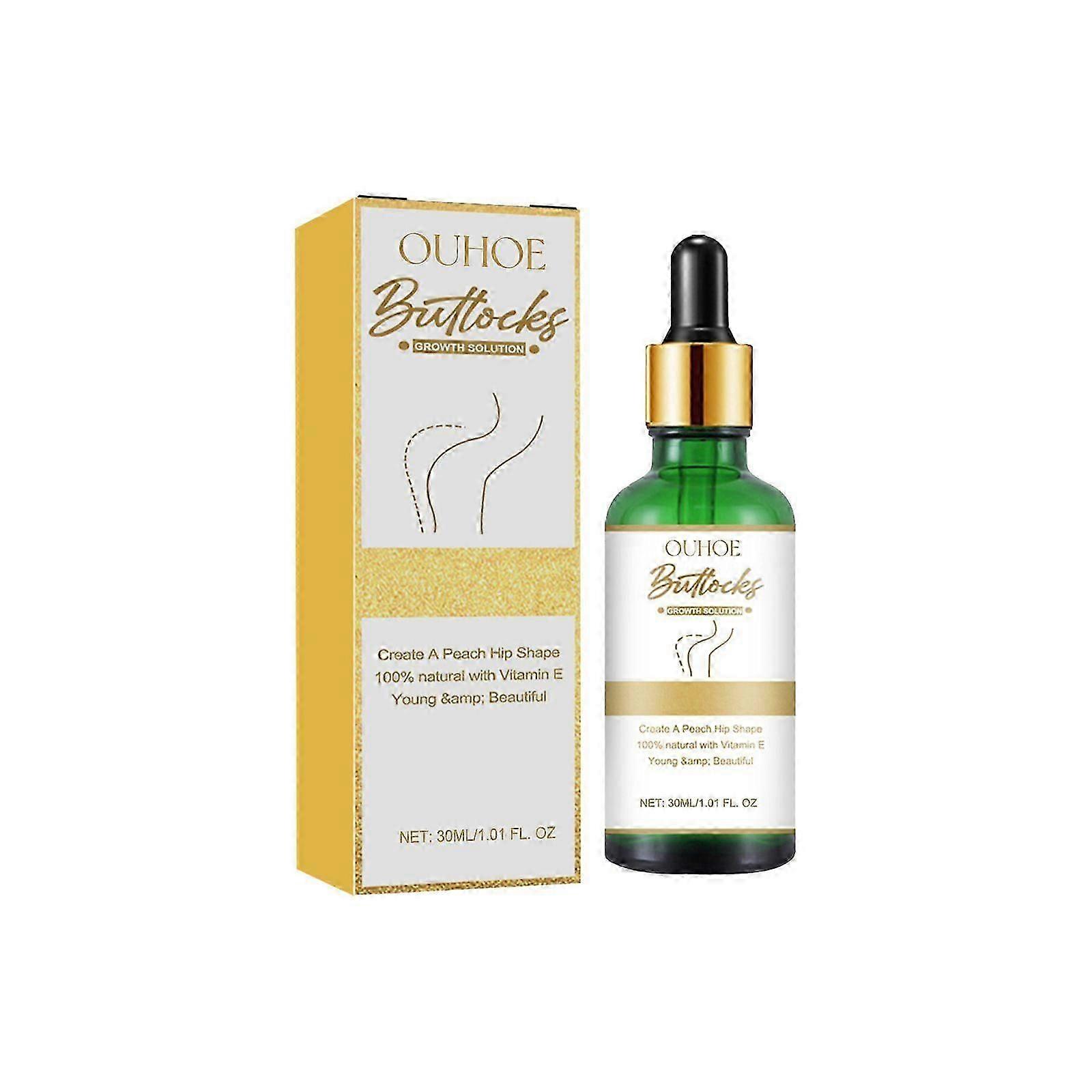 Ouhoe 臀部精油按摩橙皮讨人喜欢的桃子臀部护理精油