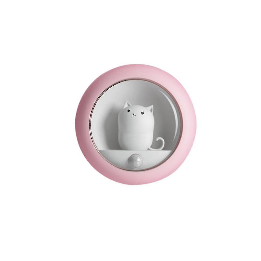 Mini Cute Smart Sensor Night Light(pink)