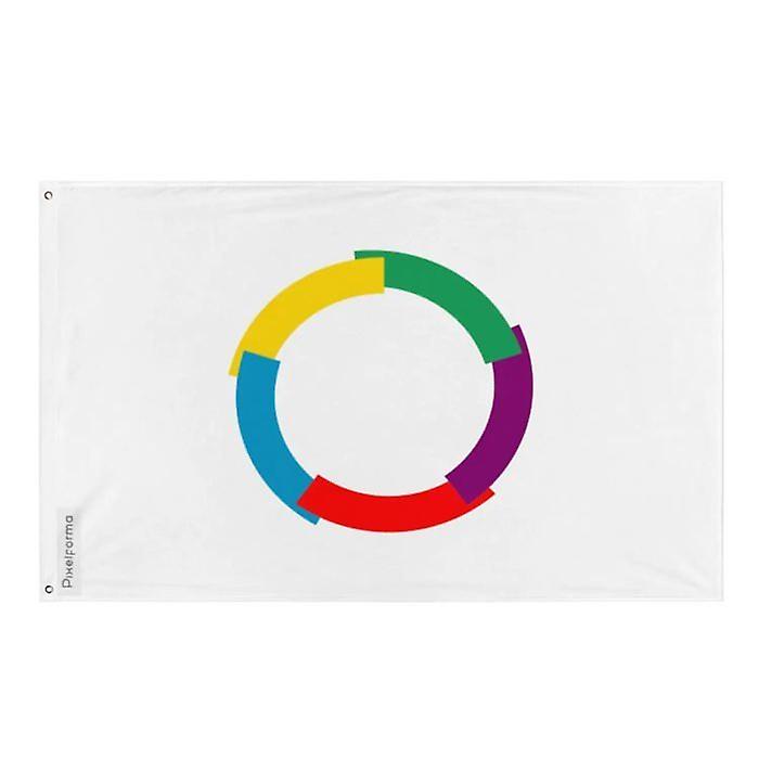 Flag of the International Organization of La Francophonie – 96 x 144 cm – Polyester – Metal eyelets – Durable