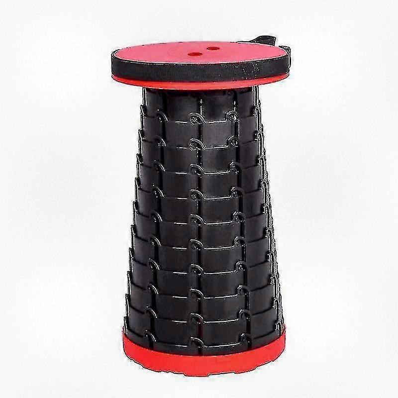 Robust bärbar teleskopisk hopfällbar pall - Kompakt infällbar sits - Lätt hopfällbar stol för utomhusbruk