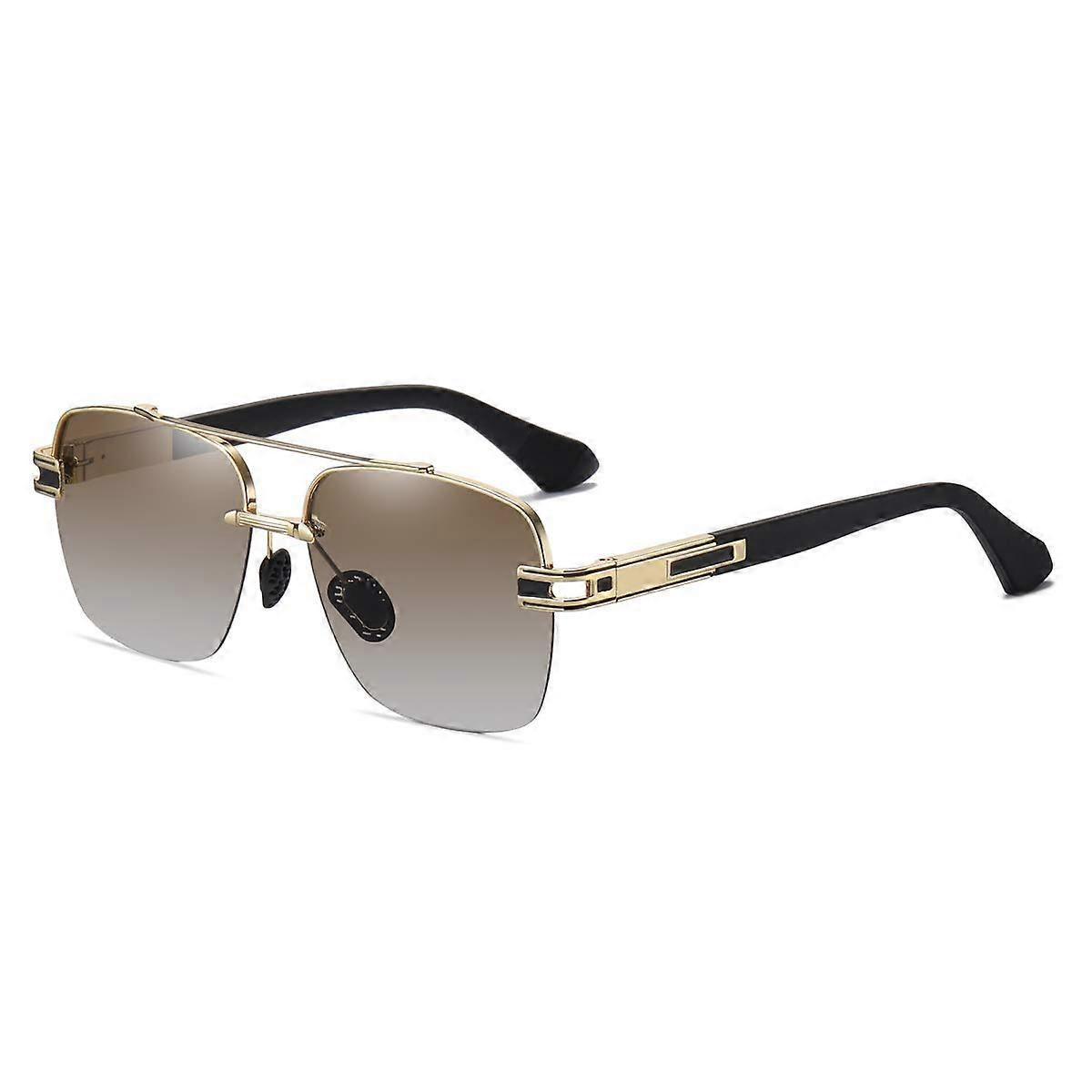 Square Aviator Sunglasses for Men and Women, Polarized UV 400 Protection, 60MM Size, Stylish and Durable Design