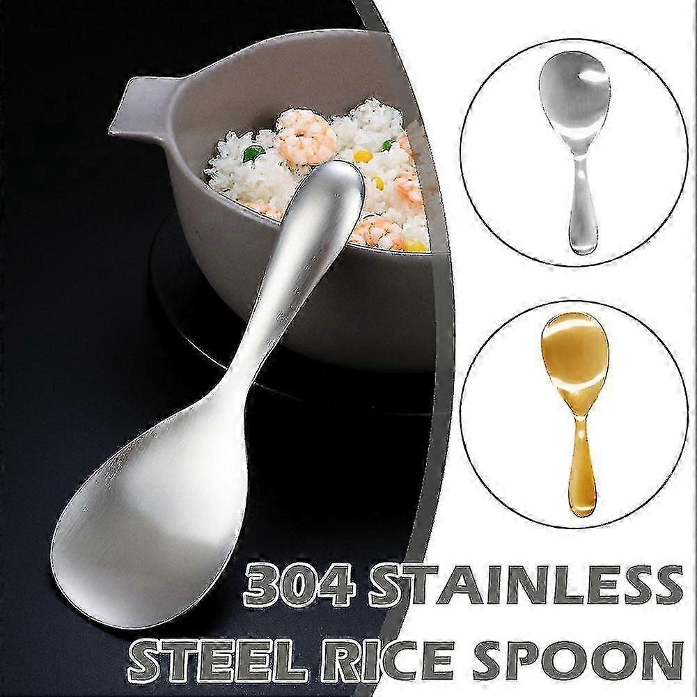 Cucchiaio di riso Cucchiaio di riso antiaderente in acciaio inossidabile addensato Riso robusto