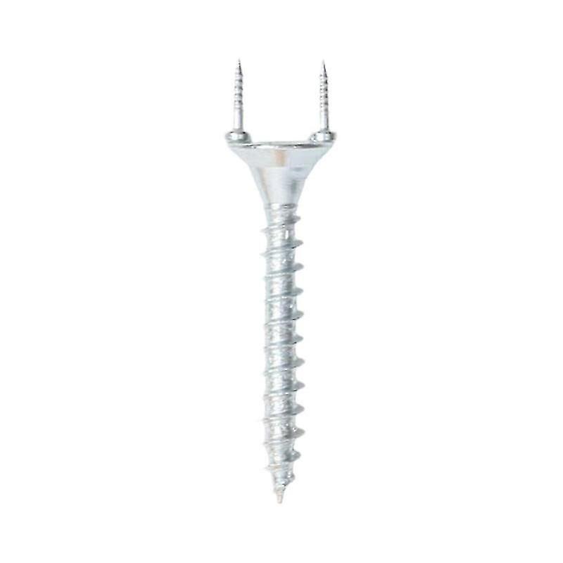 Double-headed two-way invisible nails for skirting boards, solid wood invisible nails, woodworking two-end fixed steel nails, headless invisible nails
