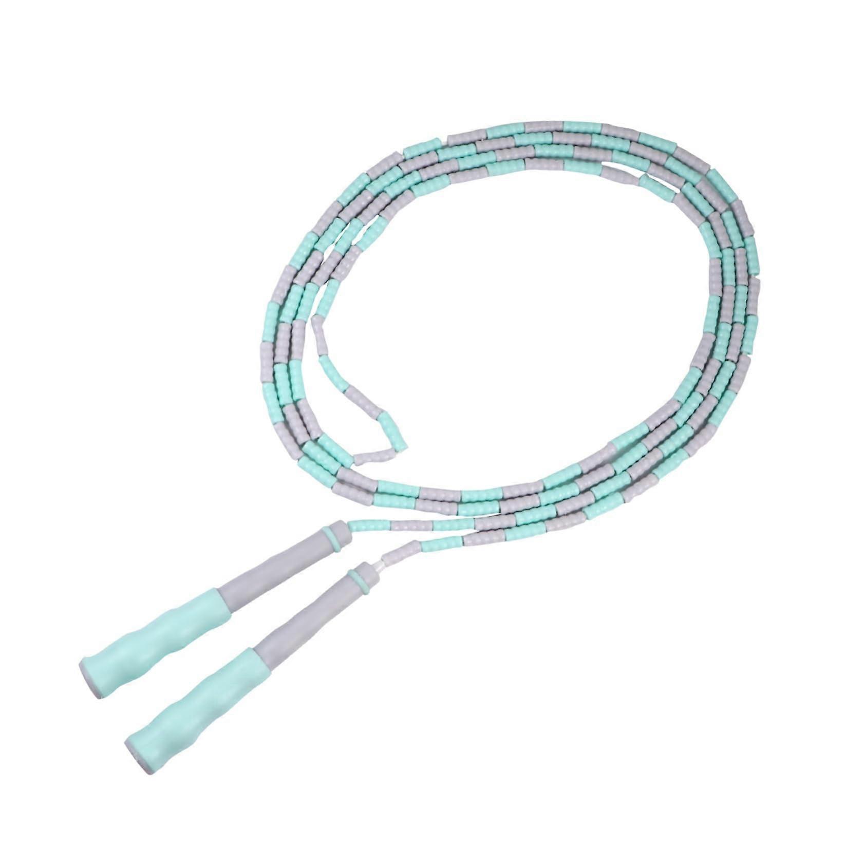 Adjustable Beaded Jump Rope for Effective Fitness Training - Non-Slip and Portable Exercise Equipment