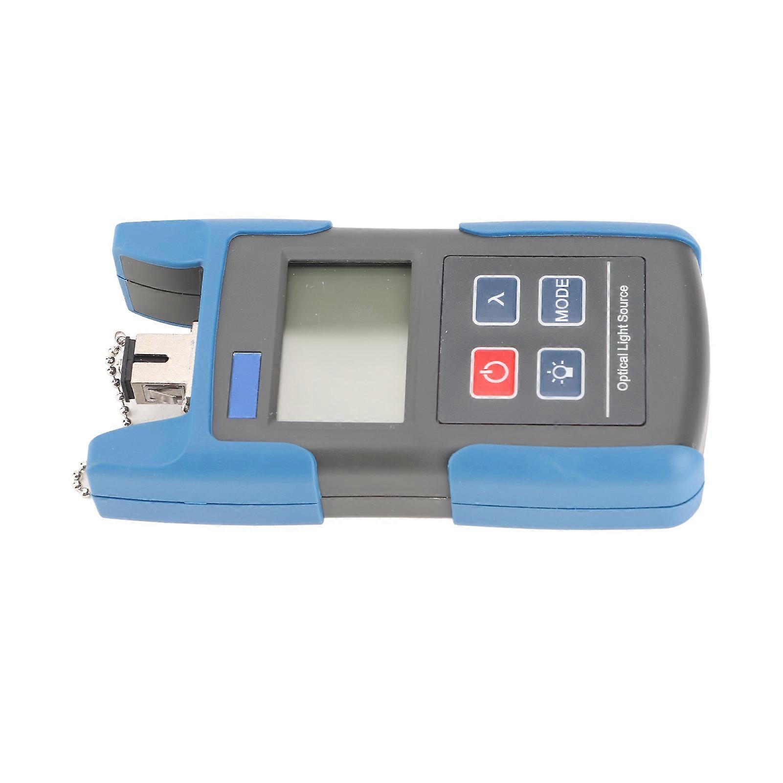 Fiber Optic Tester Single Mode 1310 1550nm Fixed SC Head Handheld Power Meter with Protective Case 
