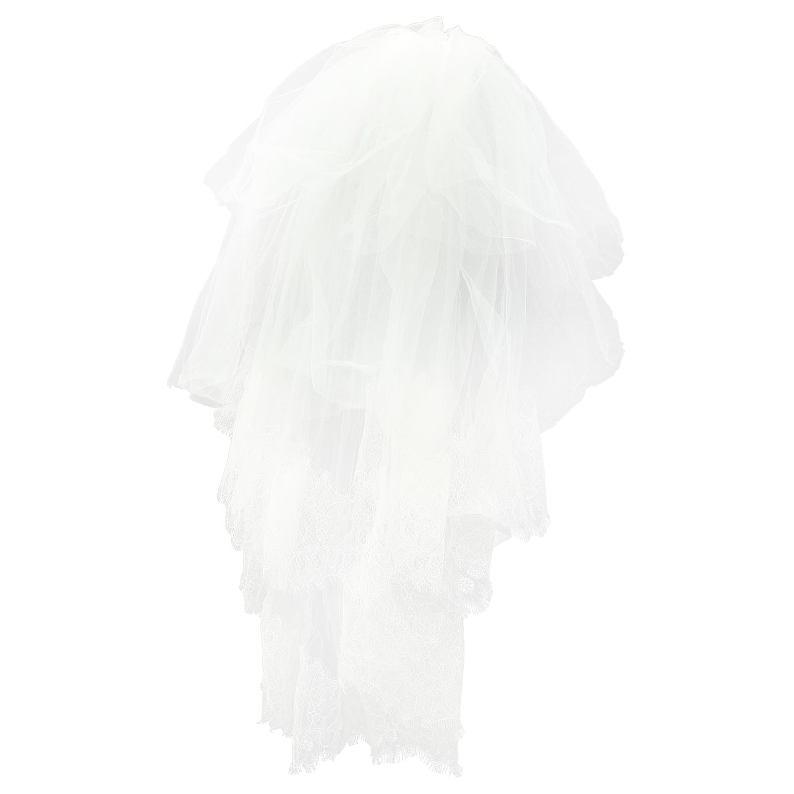 Traditional Tiara with Soft Veil for Wedding and Special Event Adornments