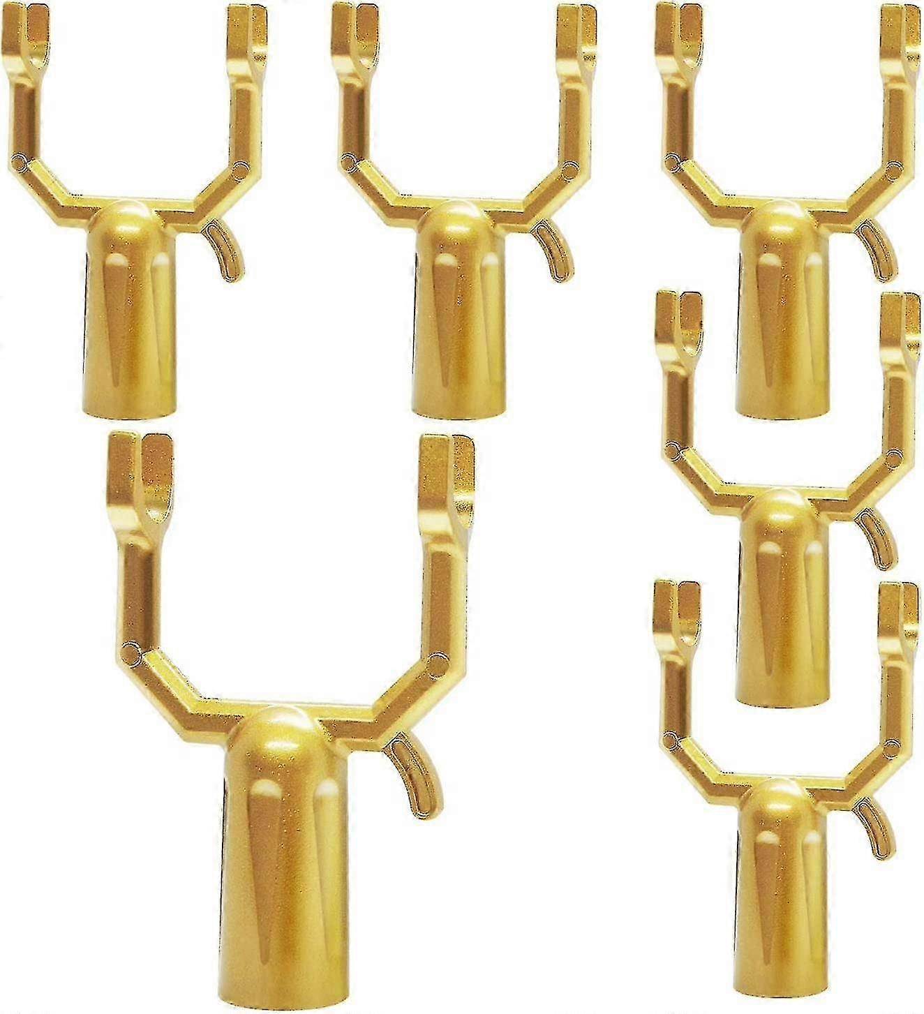 6 Pcs Metal Tree Branch Support, Tree Brace Branch Crutch Tree Straightening Kit For Vineyards, Orchards, Gardens