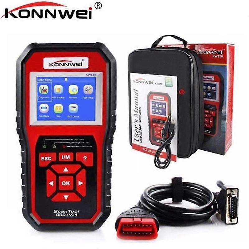 KONNWEI KW850 OBD2 Scanner Auto Diagnostic Scanner VAG Car Code Reader Clear Errors Auto scanner tools