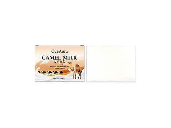 Camel Milk Soap - Natural Soap Bar for Face & Body, Shower Soap, Refreshing & Nourishing - Solid Soap, Gentle Cleansing, Soothing, Moisturizing Skin