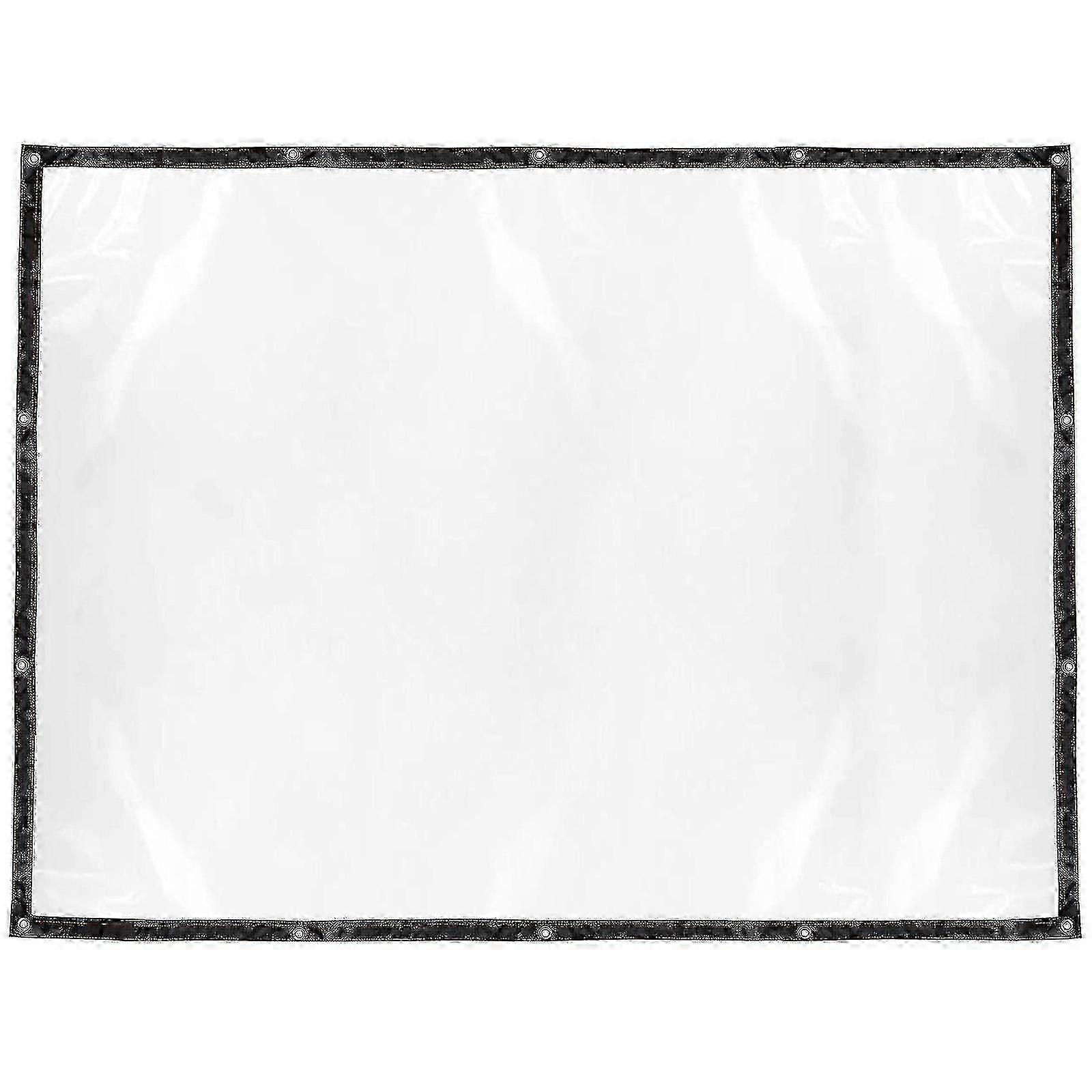 2025 Clear Waterproof Tarpaulin Sheet with Durable Grommets for Multi-Purpose Use