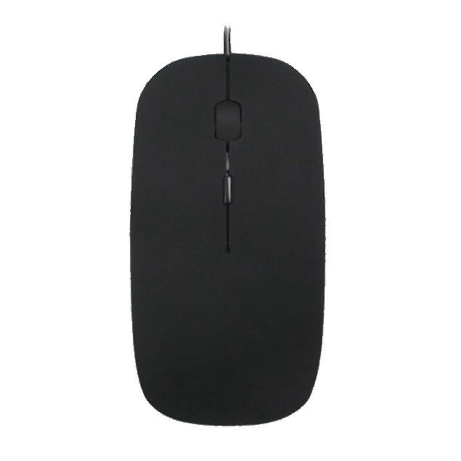 Universal 1600DPI Wired Mouse 4 Button Ergonomic PC Mouse Compatible With Windows Mac Chrome OS Adjustable DPI