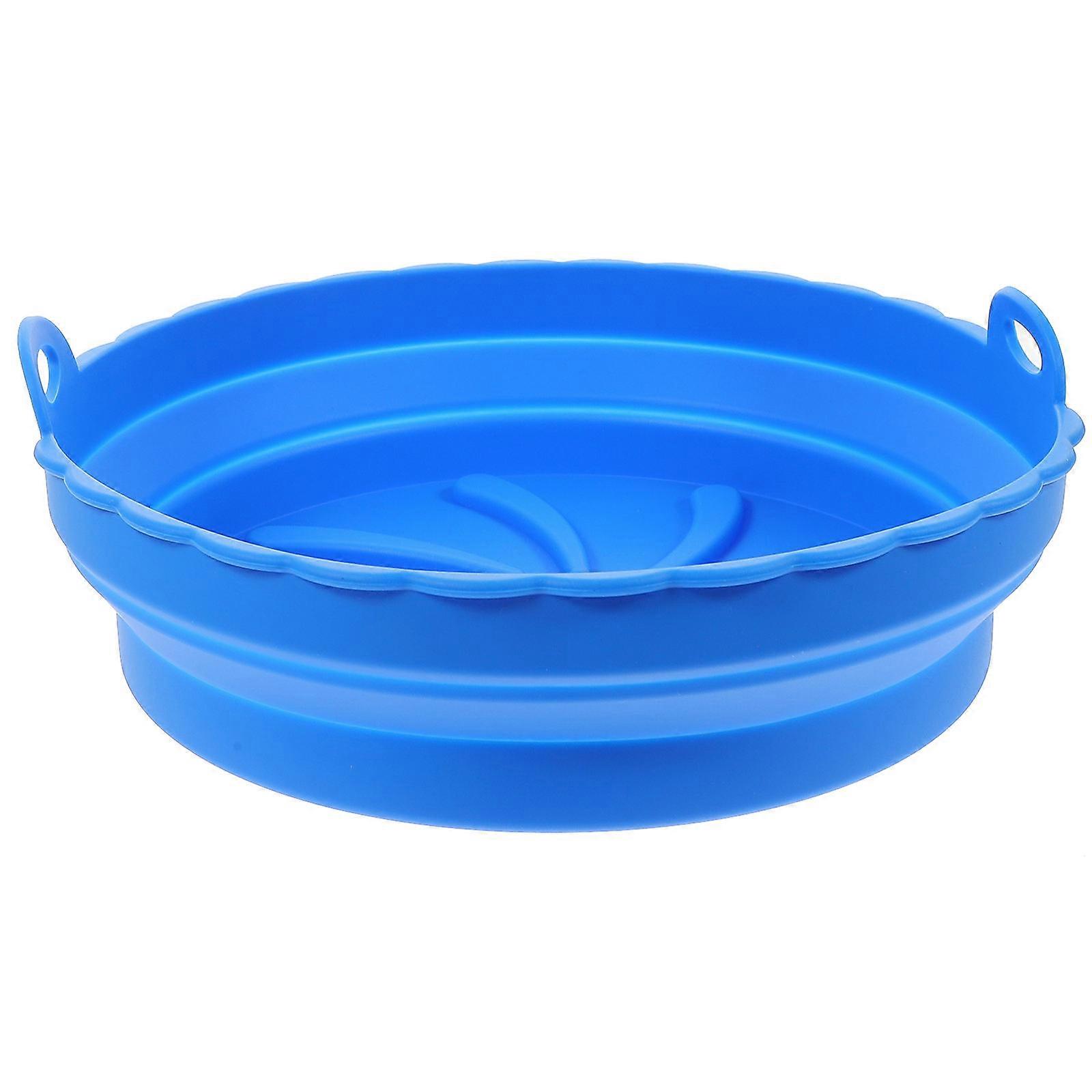 Silicone Pot Liner Air Fryer Accessory Reusable Easy To Clean For Cooking 7.86x7.86x1.38in 1Pack