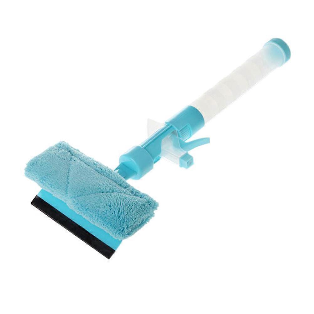 Multi Function Window Wiper with Spray Feature – Durable Glass Cleaner for Windows, Showers, Mirrors, and Tiles