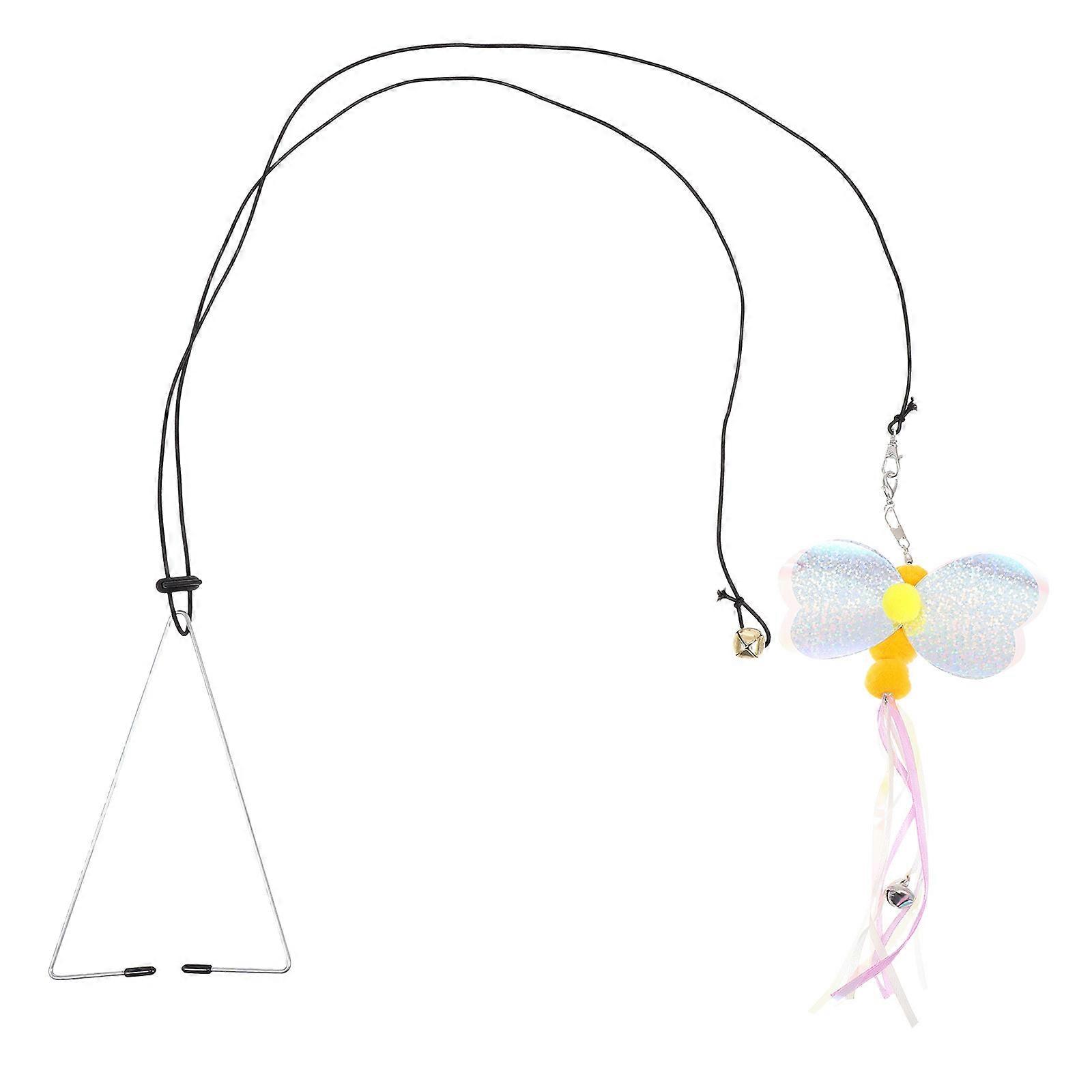 Durable Hanging Cat Teaser for Interactive Play, Self Entertainment, and Healthy Exercise for Kittens