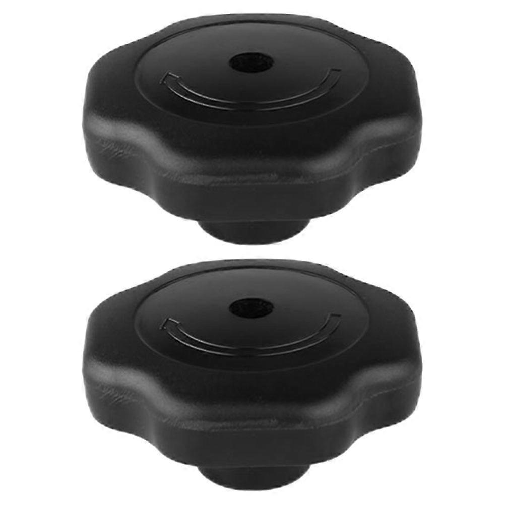 Pot Lid Handle Pressure Cooker Parts Replacement Holding Handle Knob Round Black Kitchen Use 2Pcs