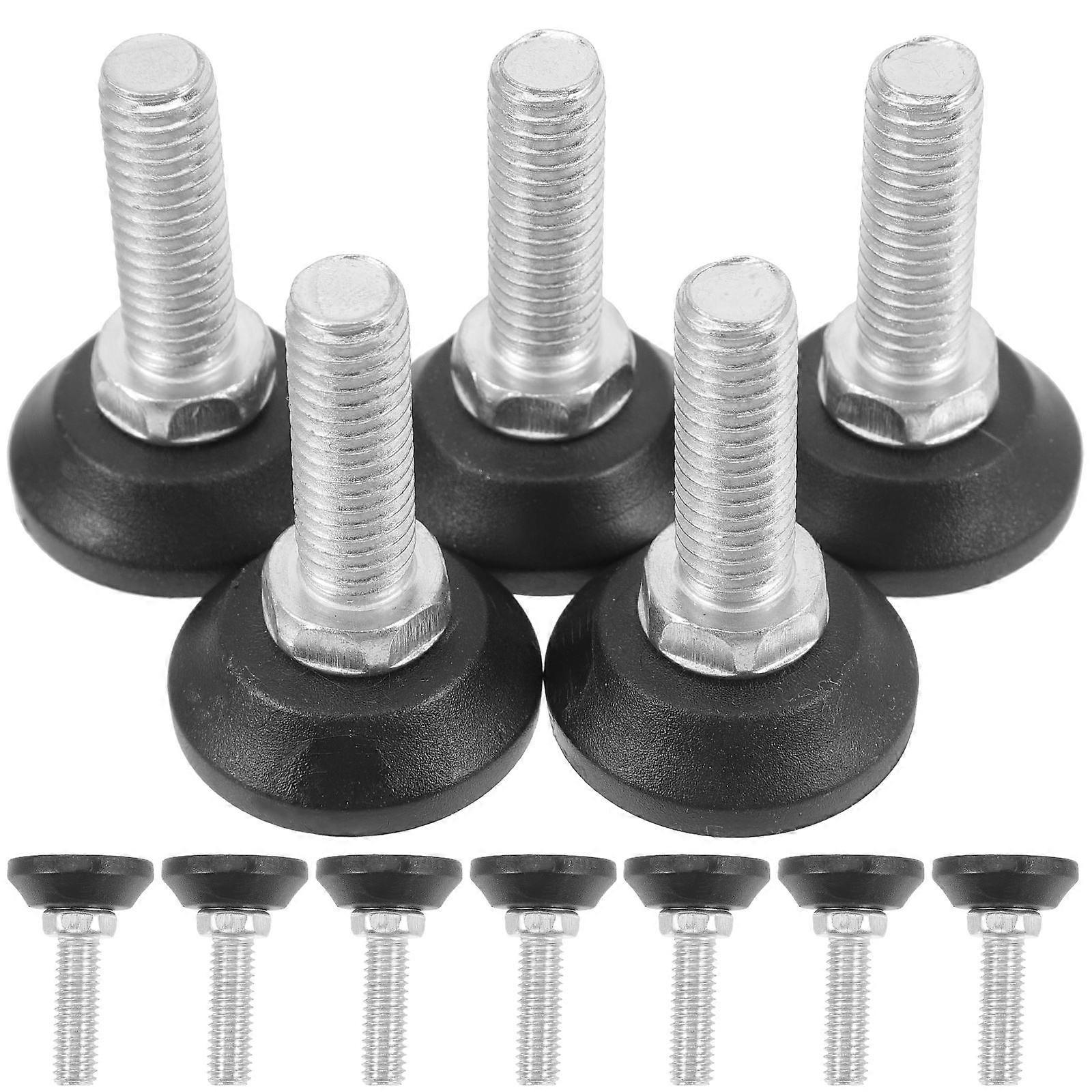 Table Leg Levelers Protect Floors Round Base For Patio Benches Point of Purchase Displays 12Pcs