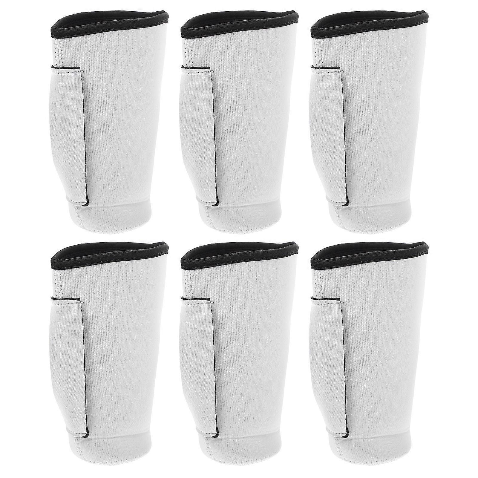 Portable Thermal Cup Sleeve Hot Coffee Sleeves Reusable General Users 19x11cm Anti Scald Cup Holder 6Set