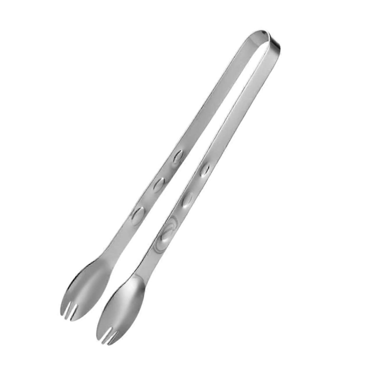 Ice Tongs with Non‑Slip Grip for Sugar Cubes, Snacks and Bar Use – Stainless Steel 1 Piece