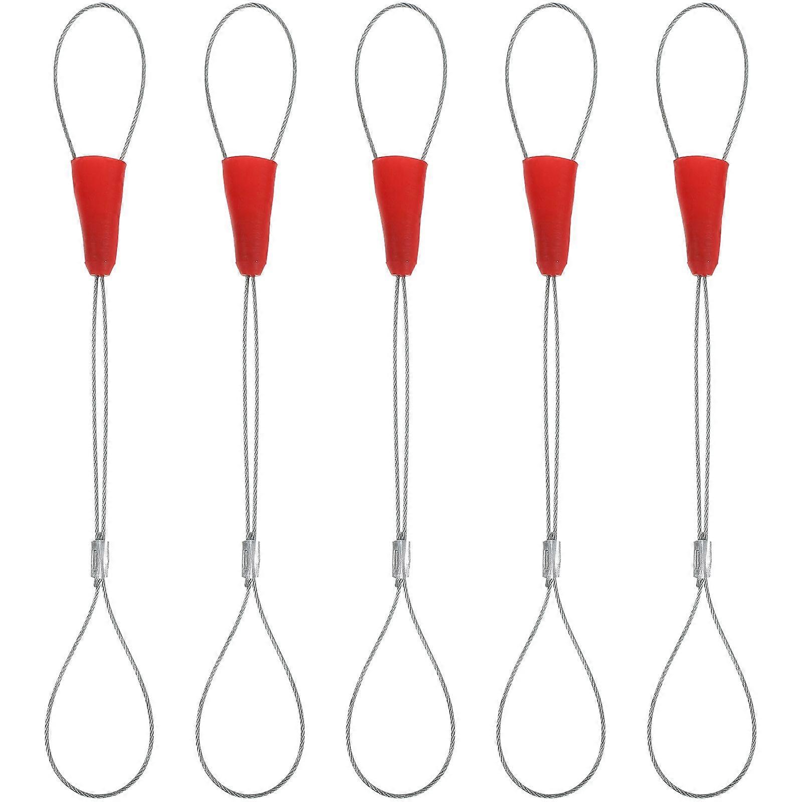 5pcs Electrician Cable Pullers Wire Traction Puller Fish Tape Fastener Hand Tools